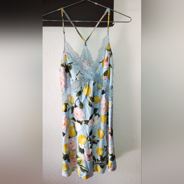 Victoria's Secretcolorblock Lace Inset Slip S